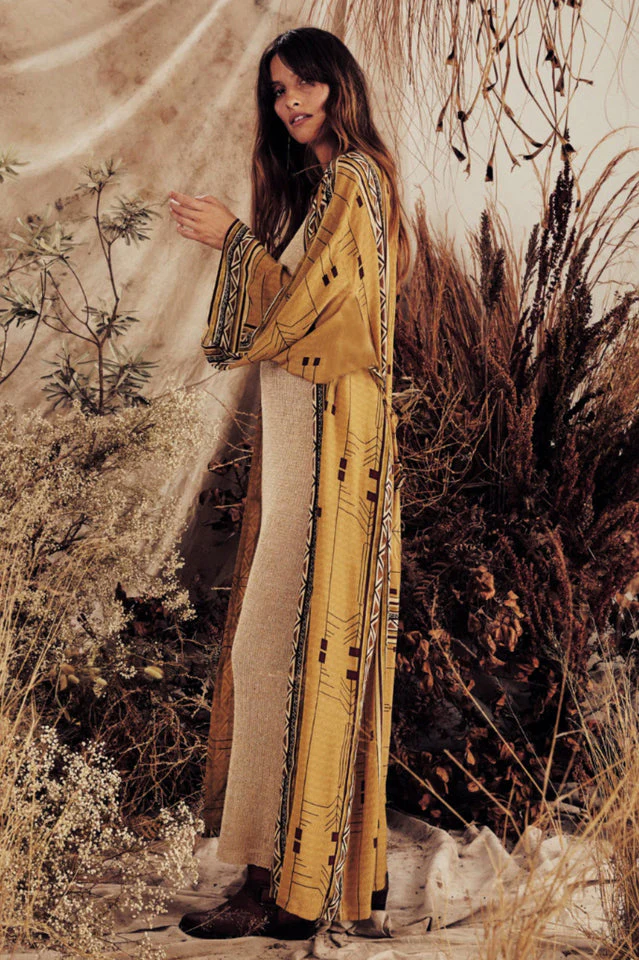 Boho Tie Dye Kimono Blouse - Image 16