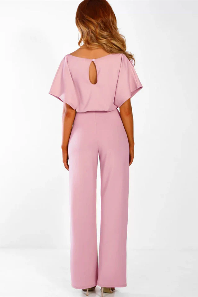 Date Night Blouse Jumpsuit - Image 14