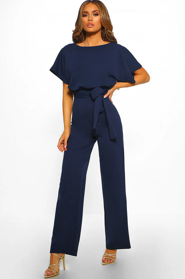 Date Night Blouse Jumpsuit - Image 3