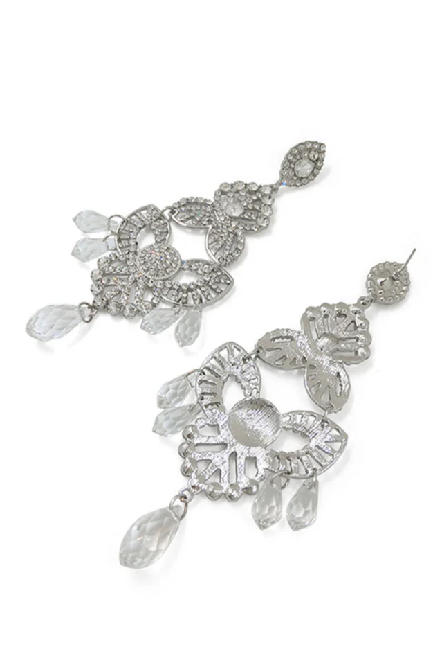 Diamante Statement Earrings - Image 6