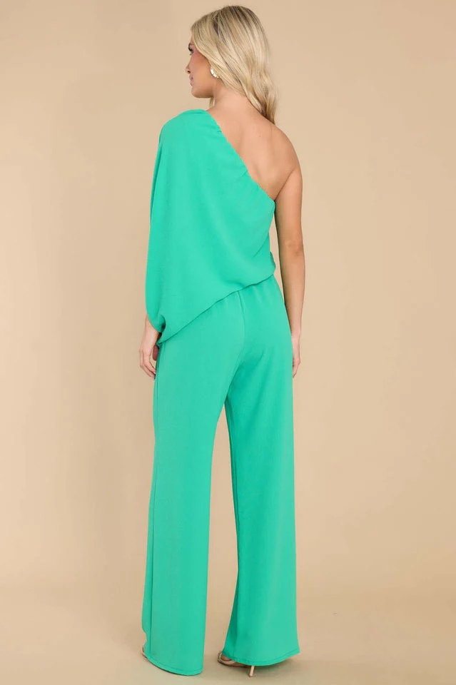 Dreaming Of New One Shoulder Jumpsuit - Image 8