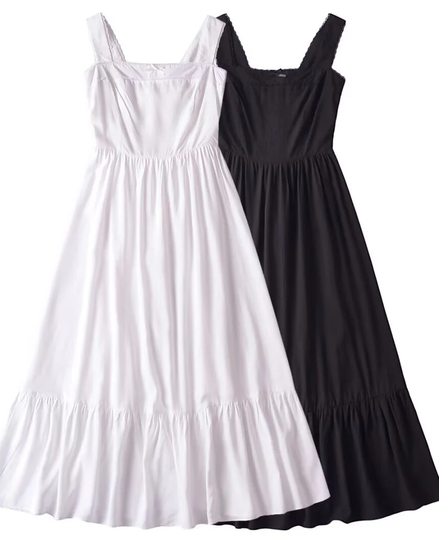 Elia White Broderie Anglaise Midi Dress - Image 4