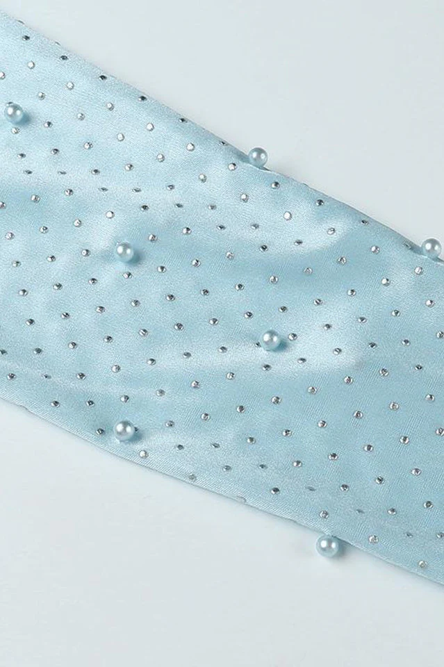 Embellished Long Sleeve Bodycon Dress - Image 8