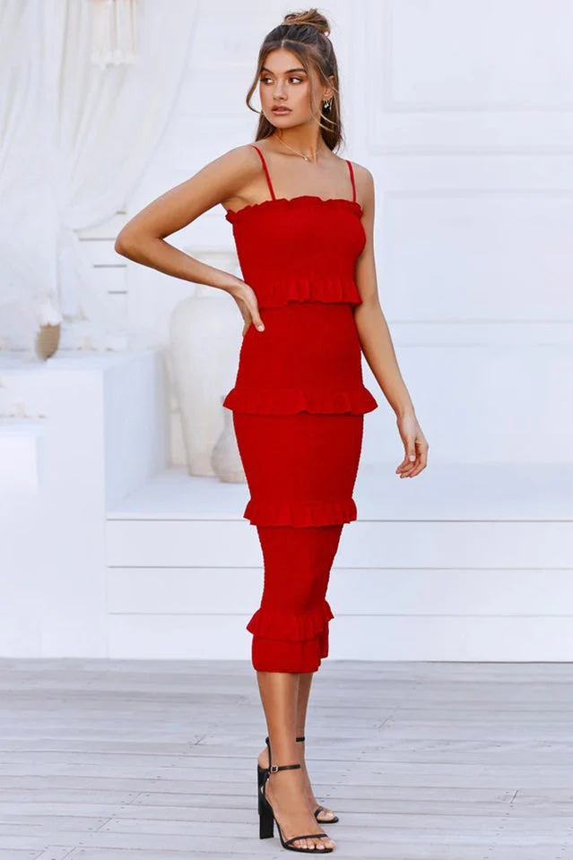 Fashion Sling Long Dress - Image 16