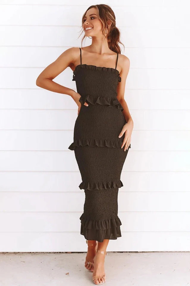 Fashion Sling Long Dress - Image 5