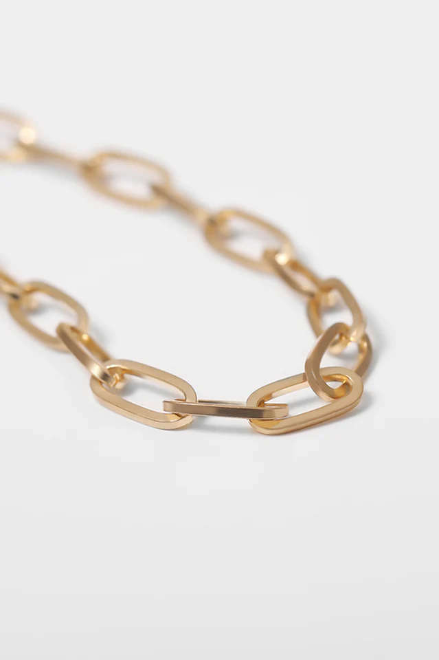 Faux Pearl Pendant Chain Necklace - Image 8