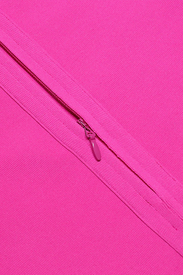 Finley Ruffle One Shoulder Bandage Dress - Image 7