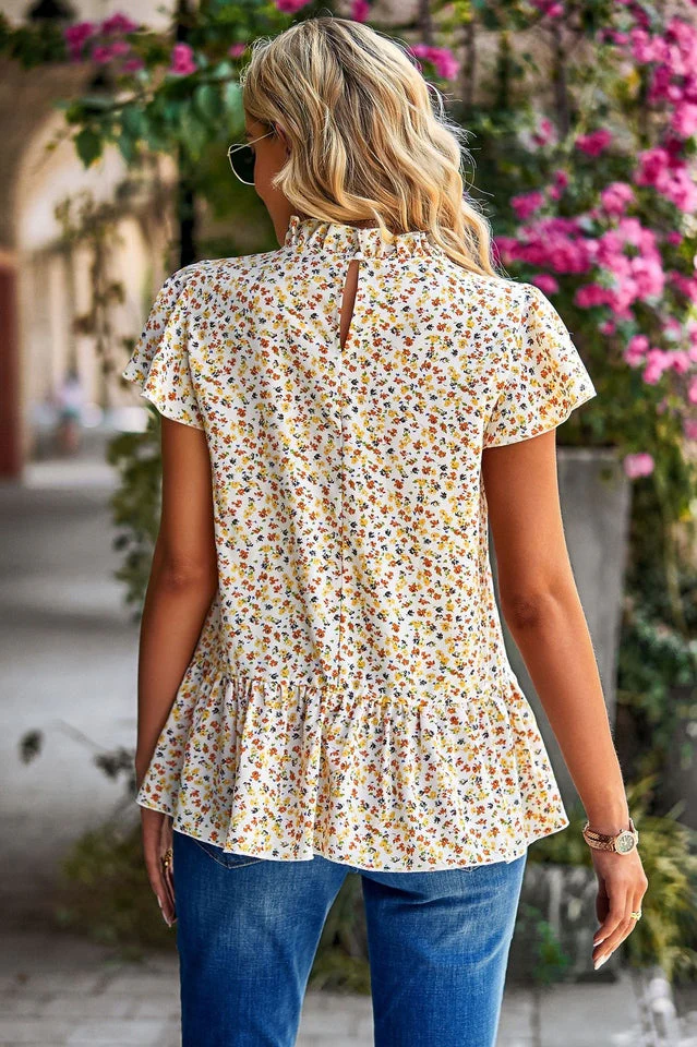 Floral Print Blouse - Image 12