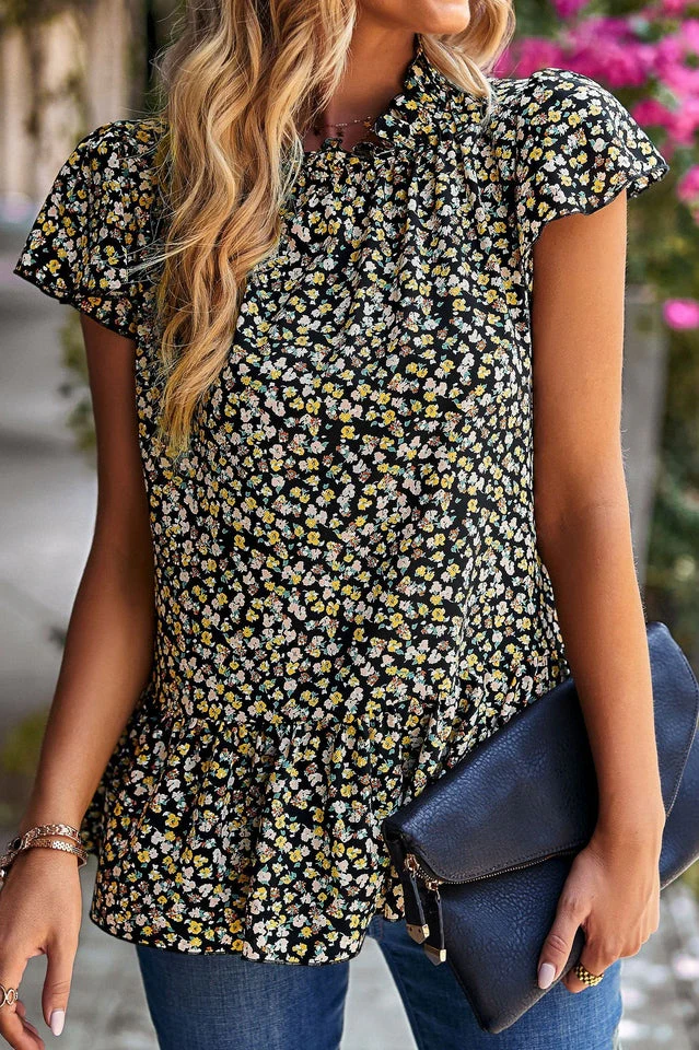 Floral Print Blouse - Image 15