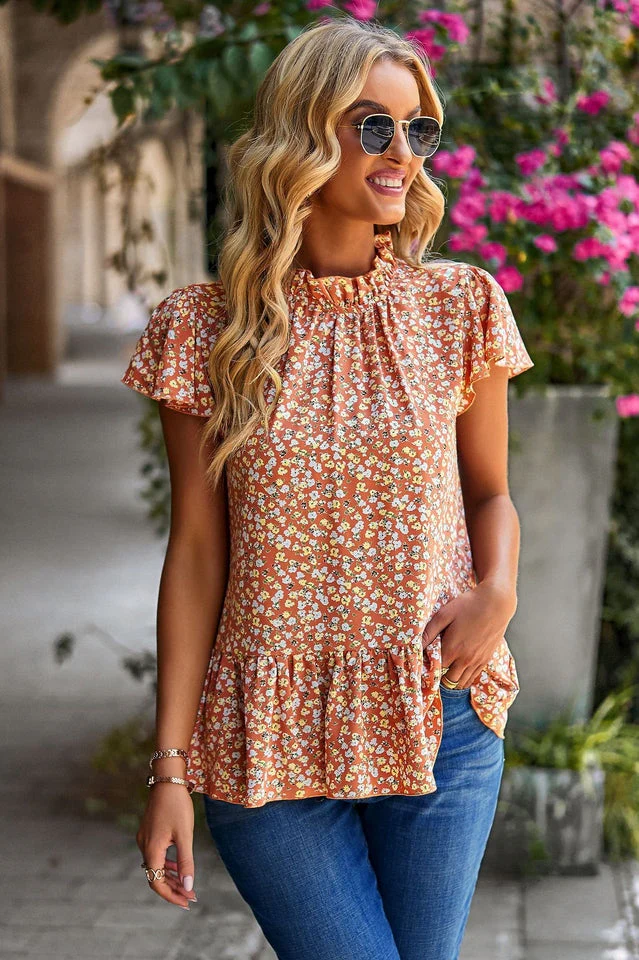 Floral Print Blouse - Image 6