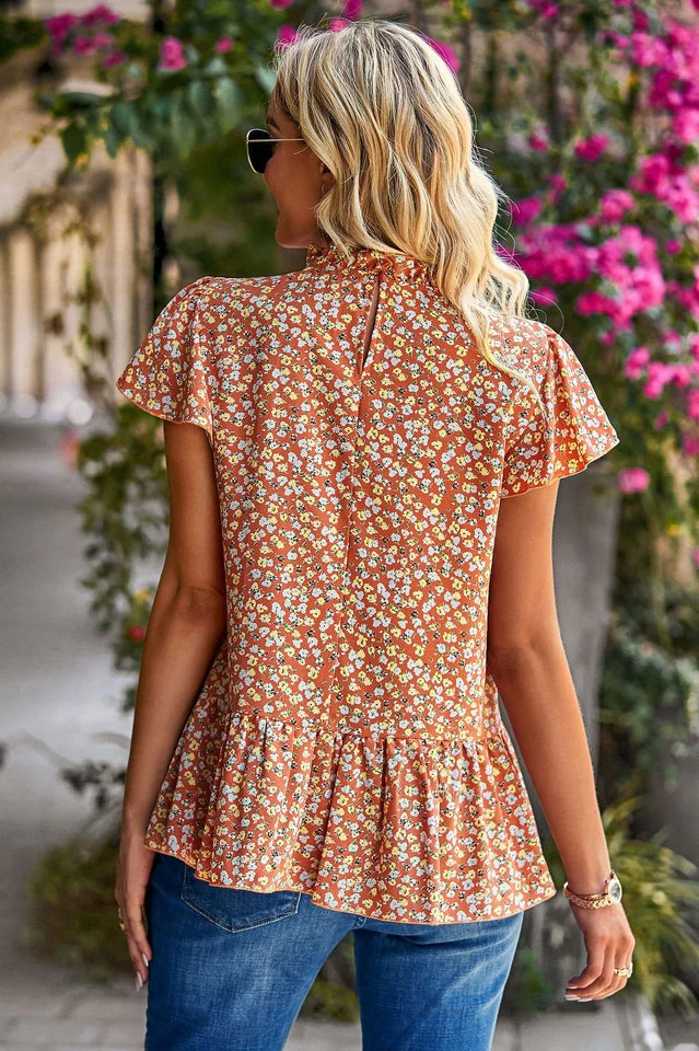 Floral Print Blouse - Image 8