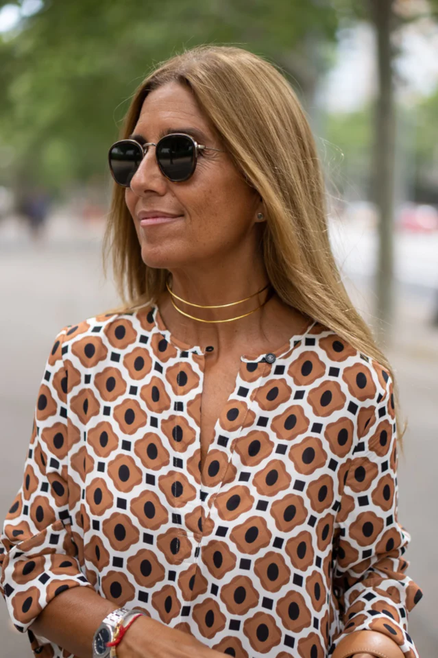 Geometric Maxi Dress - Image 11