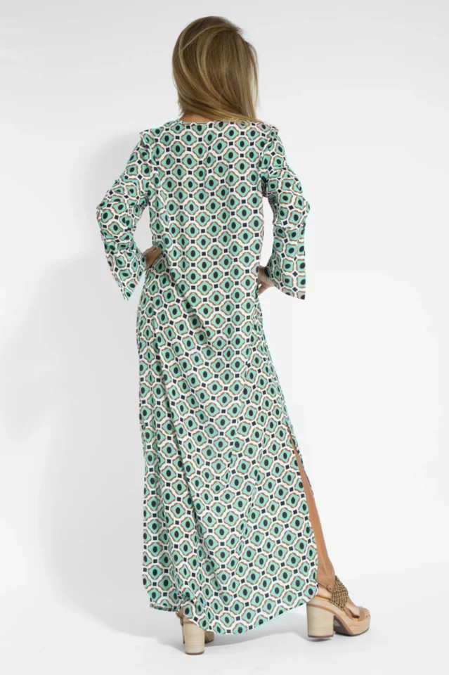 Geometric Maxi Dress - Image 6