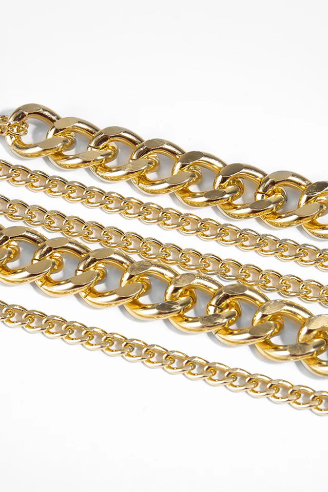 Gothic Layered Baroque Chain Necklace - Image 6