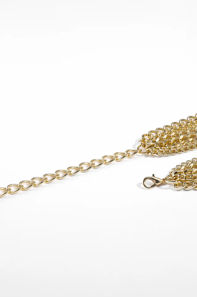 Gothic Layered Baroque Chain Necklace - Image 7