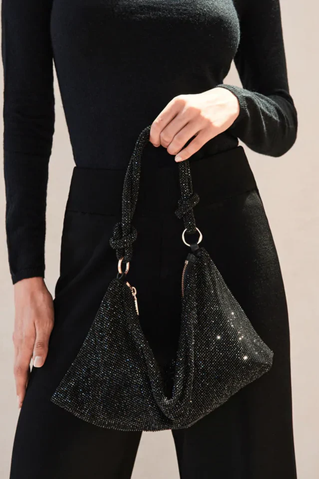 Hera Mini Rhinestone Shoulder Bag - Image 8