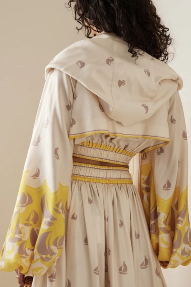 High Tide Crop Top + Midi Skirt Set - Image 3