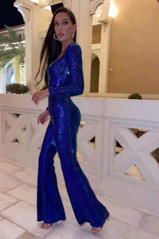 Marissa Sequin Jumpsuit - Image 18