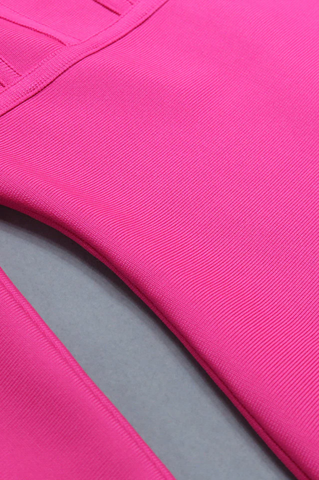 Square Neck Long Sleeve Mini Dress - Image 13