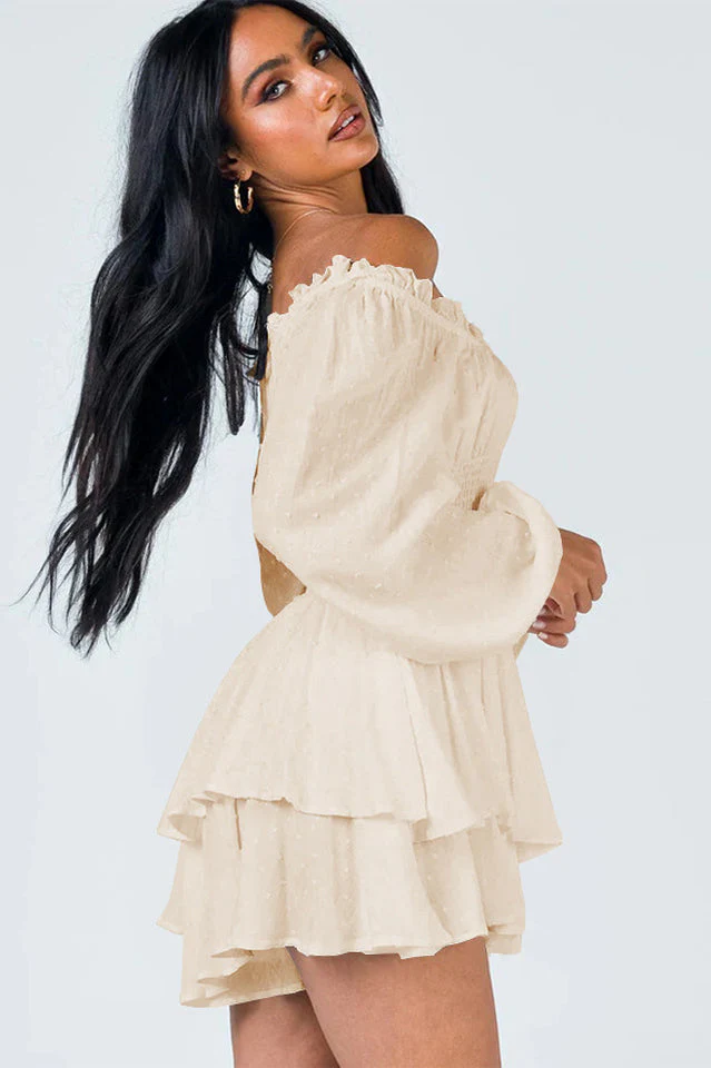 Tiered Swing Skater Romper - Image 29