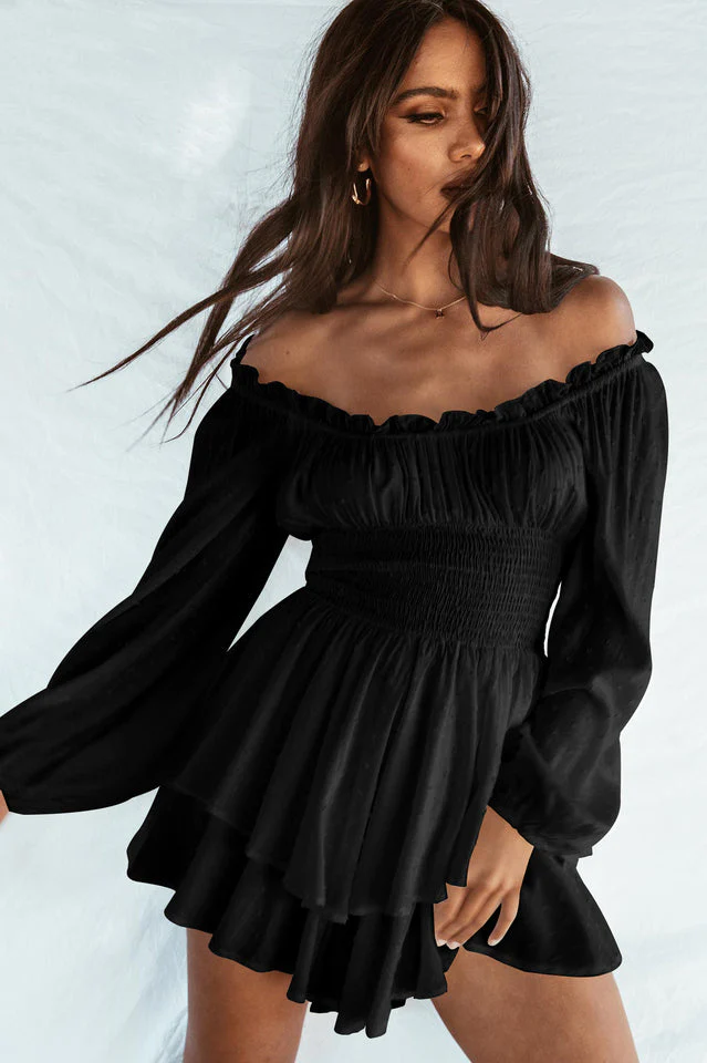 Tiered Swing Skater Romper - Image 9