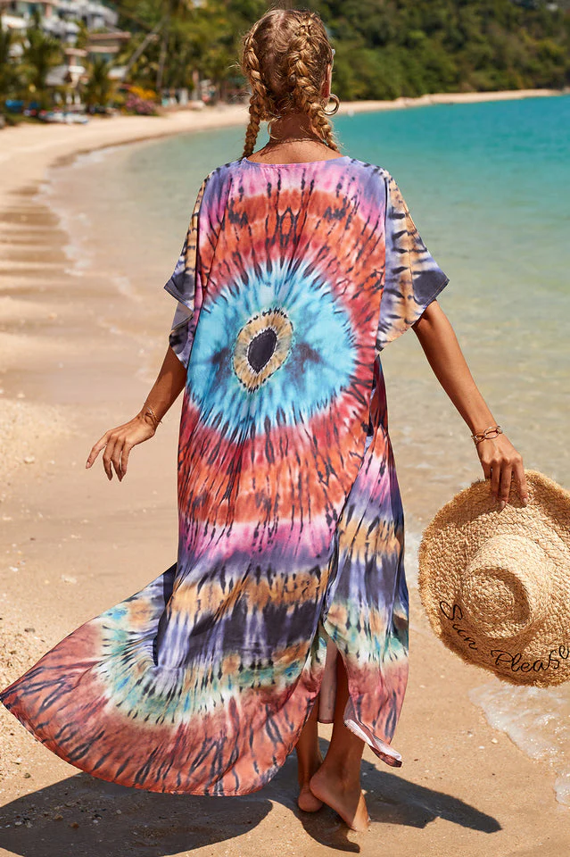 Tropical Pattern Kimono Blouse ( 29 Colors ) - Image 19