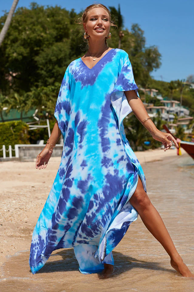 Tropical Pattern Kimono Blouse ( 29 Colors ) - Image 20