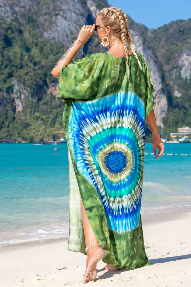 Tropical Pattern Kimono Blouse ( 29 Colors ) - Image 27