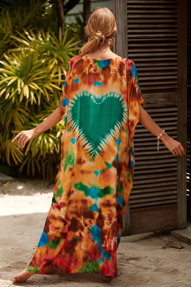 Tropical Pattern Kimono Blouse ( 29 Colors ) - Image 30