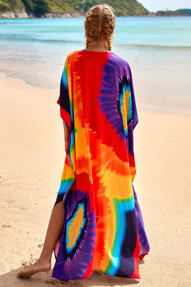 Tropical Pattern Kimono Blouse ( 29 Colors ) - Image 34