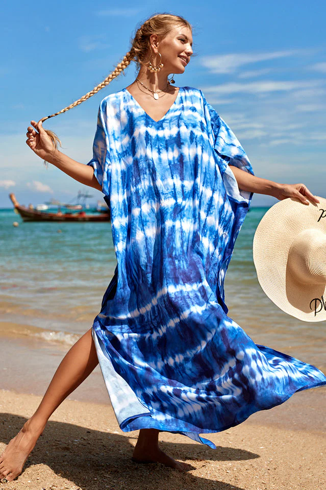 Tropical Pattern Kimono Blouse ( 29 Colors ) - Image 37