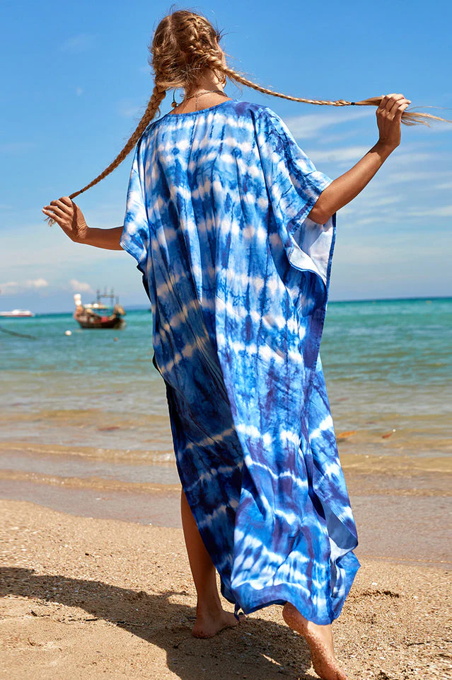 Tropical Pattern Kimono Blouse ( 29 Colors ) - Image 38