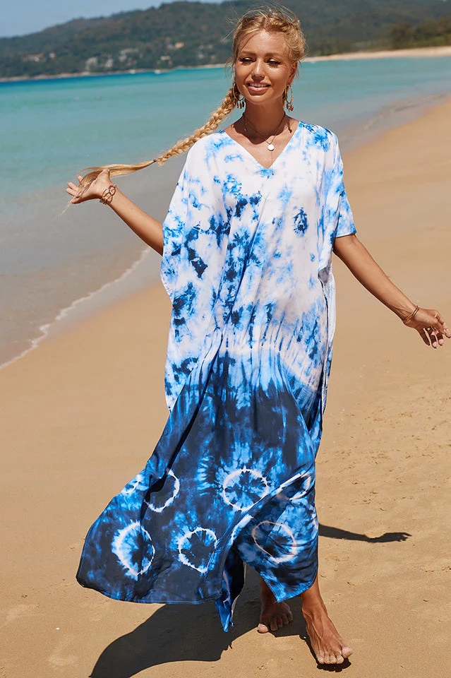 Tropical Pattern Kimono Blouse ( 29 Colors ) - Image 39