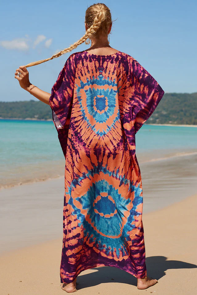 Tropical Pattern Kimono Blouse ( 29 Colors ) - Image 56