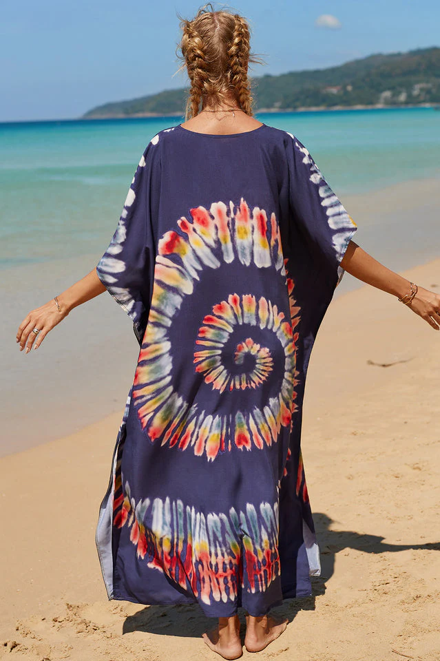 Tropical Pattern Kimono Blouse ( 29 Colors ) - Image 58