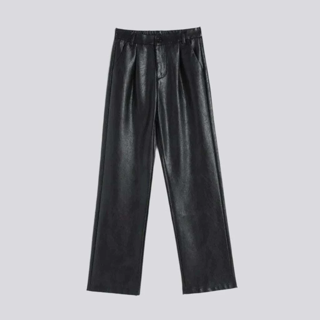 Wax wide-leg women's jeans pants - Image 4