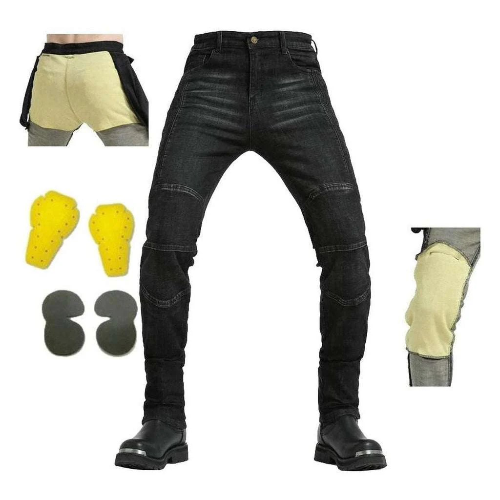 Wear resistant kevlar biker jeans - Image 3