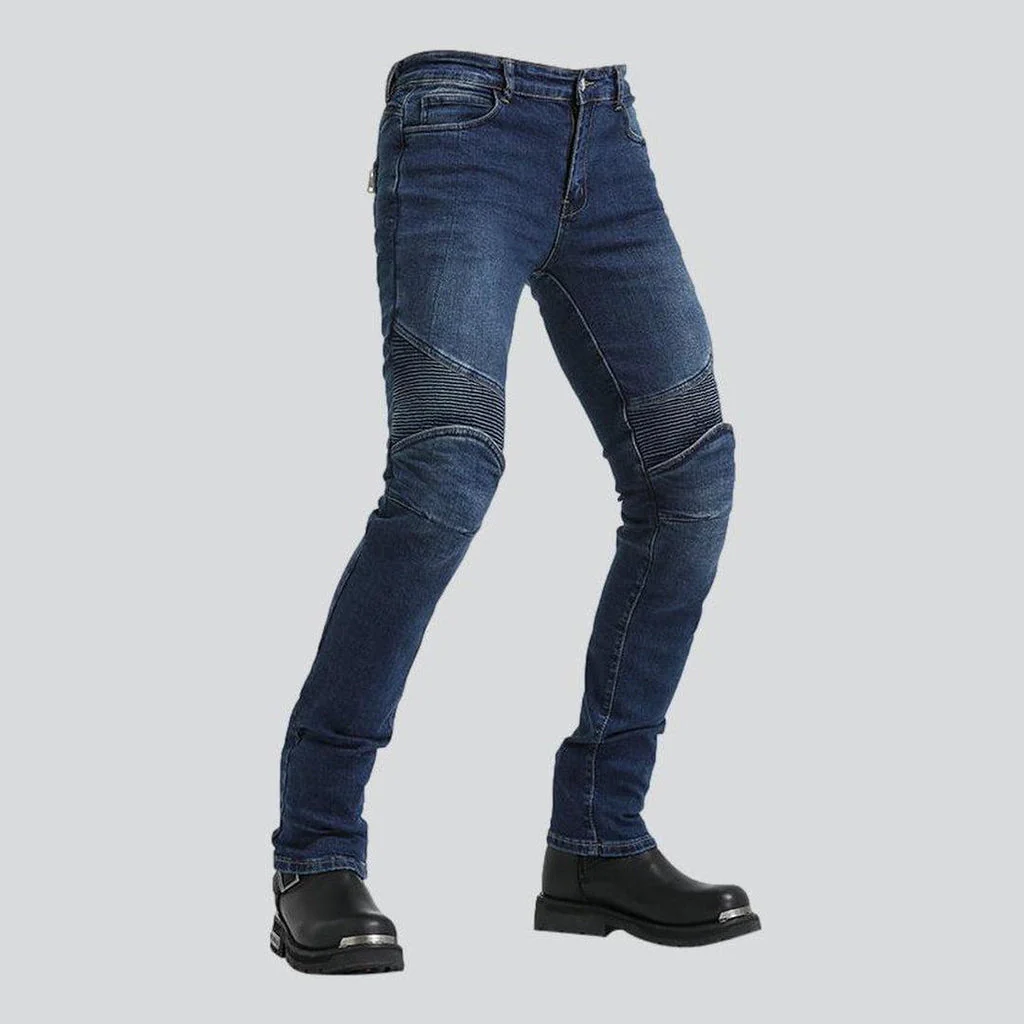Wear resistant men's moto jeans - Image 12