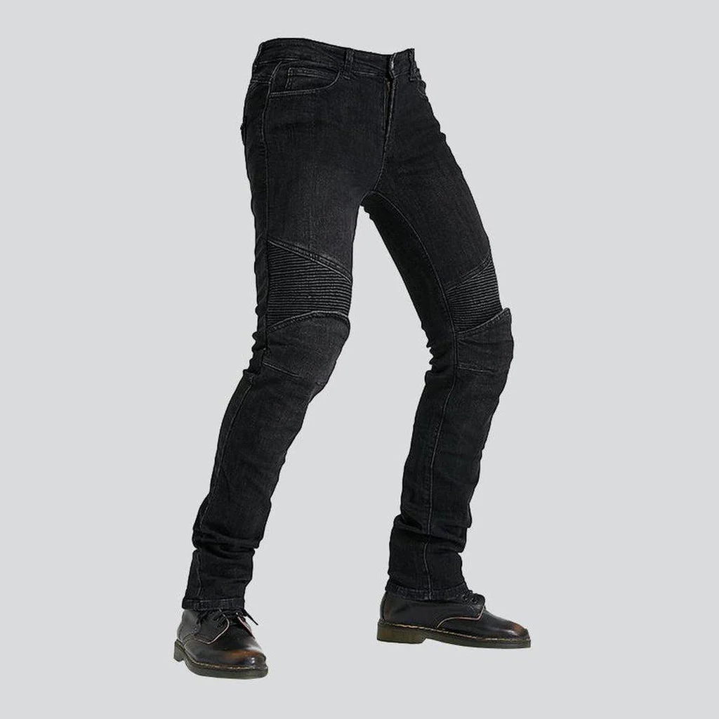 Wear resistant men's moto jeans - Image 5