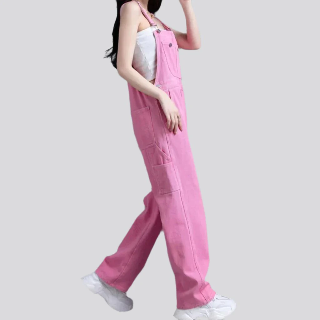 Y2k baggy denim jumpsuit for ladies - Image 10
