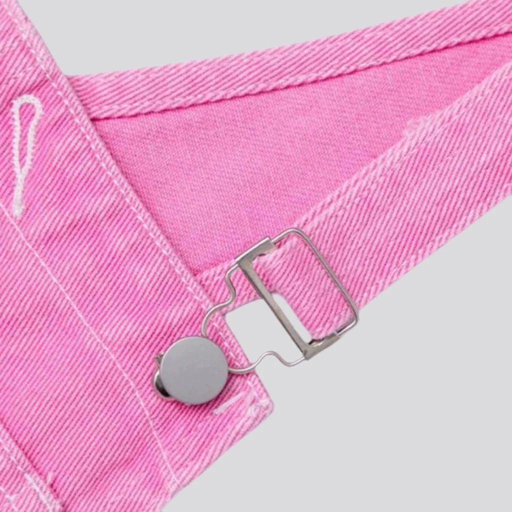 Y2k baggy denim jumpsuit for ladies - Image 11