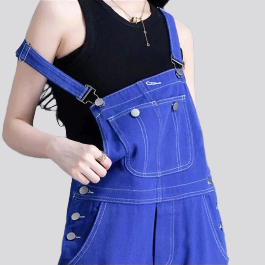 Y2k baggy denim jumpsuit for ladies - Image 16