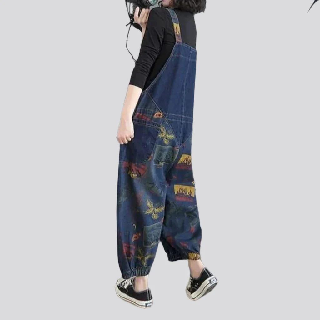 Y2k baggy women's jeans jumpsuit - Image 12
