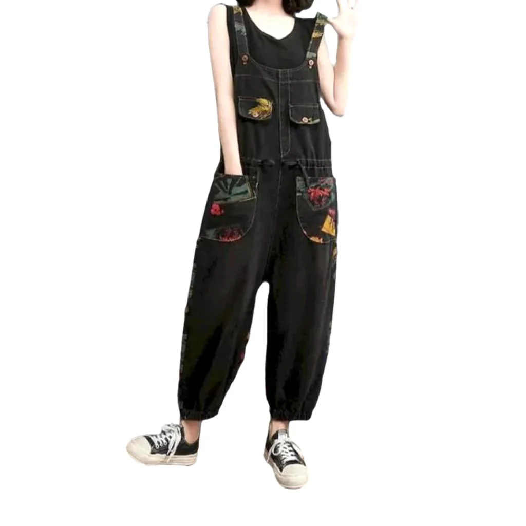 Y2k baggy women's jeans jumpsuit - Image 3