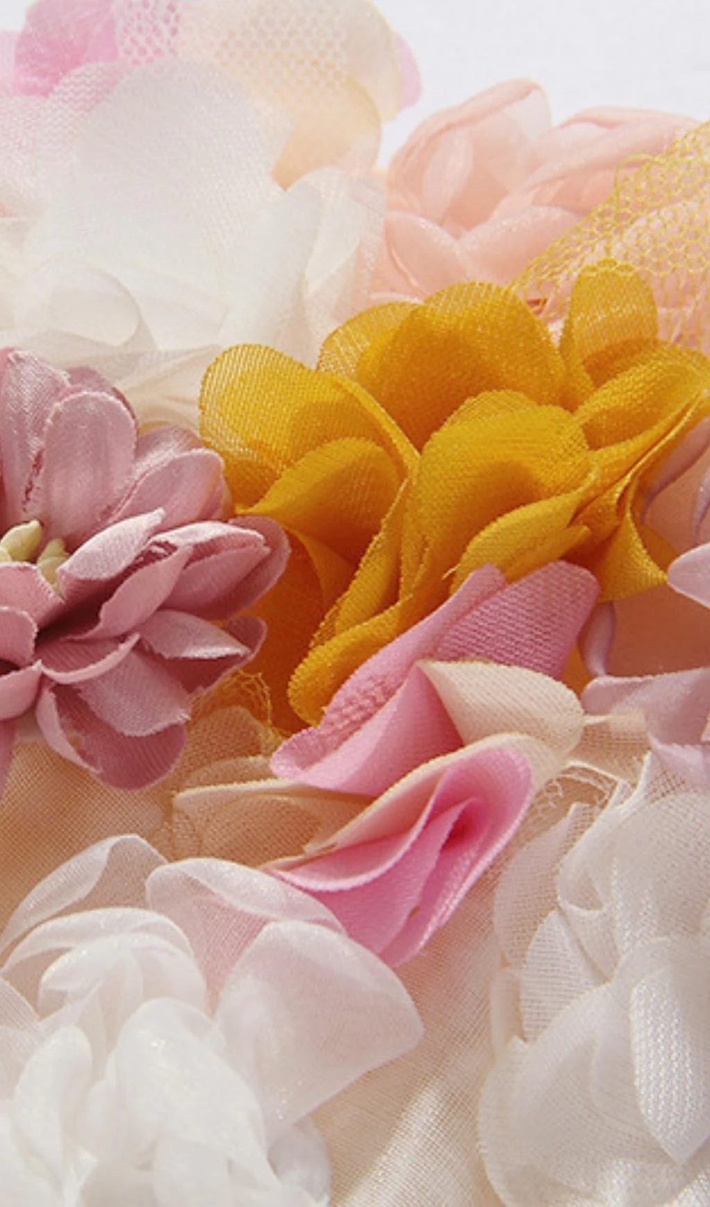 Yellow Flower ONE WORD LED Midi Dress - Image 8